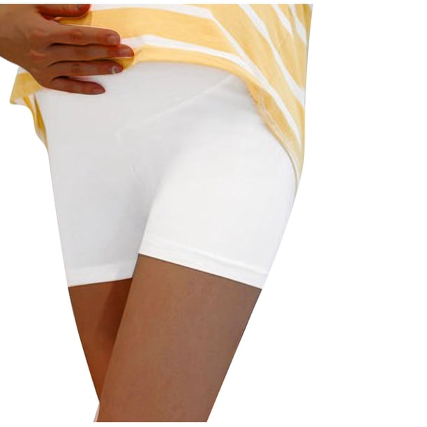 ShomPort Women's Maternity Shorts Pregnancy Lounge Pants Comfy Stretchy Pregnancy Sleep Pajama Shorts Under Dress