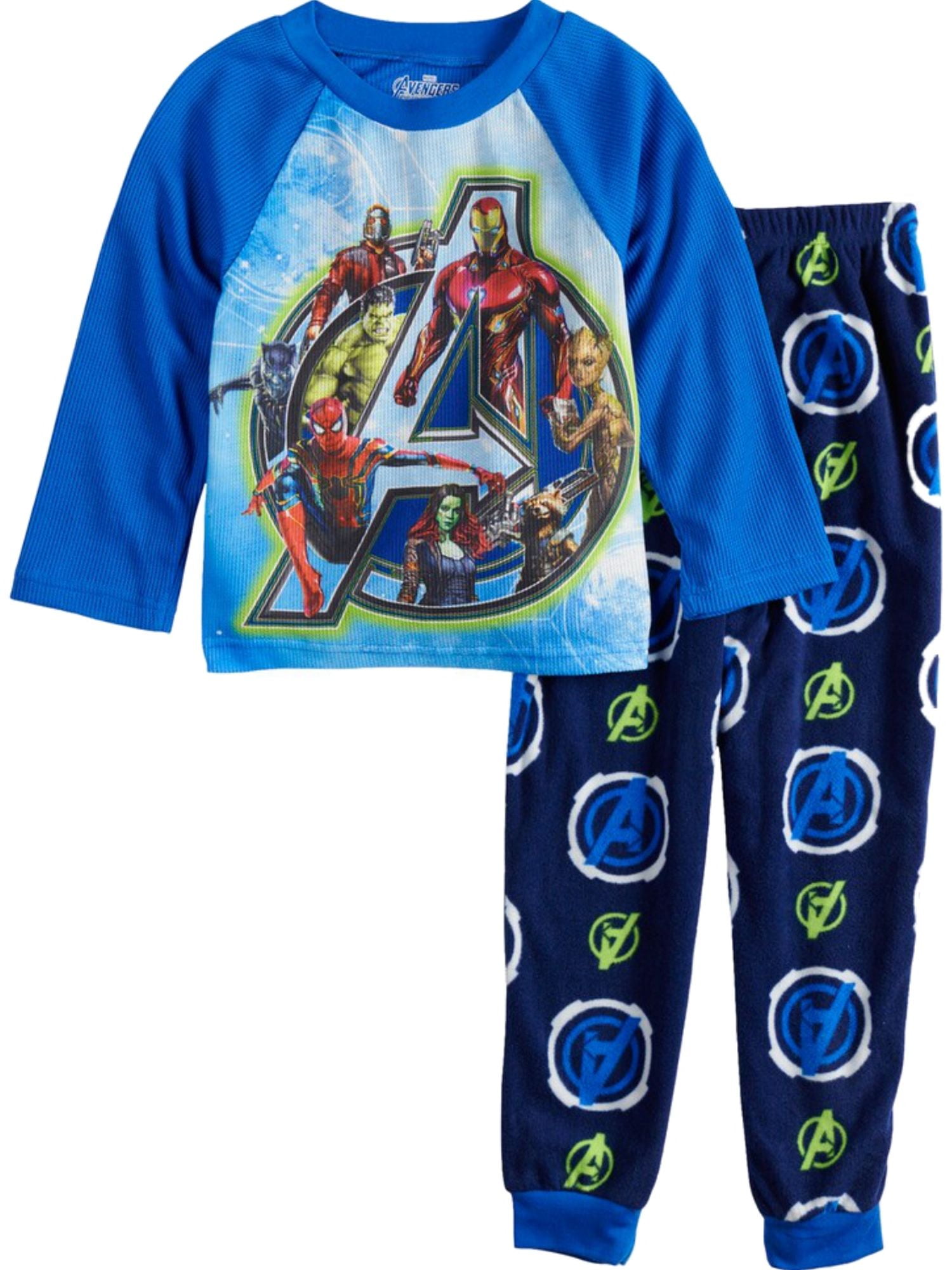 Marvel Boys Avengers Pajama Set 