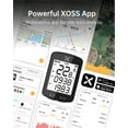 thumbnail image 2 of XOSS G Gen2 GPS Bike Computer inalámbrico, Bluetooth IPX7 resistente al agua, 2 of 8