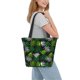 thumbnail image 2 of Balery Tropical Leaves1 Bolsa de Hombro con Diseño, Bolsa Grande y Duradera, Bolsa Versátil para Compras, 2 of 6