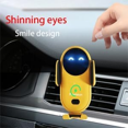thumbnail image 3 of Soporte inalámbrico para cargador de coche - Sujeción automática inteligente, compatible con iPhone/Samsung, 3 of 6