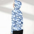 thumbnail image 7 of Wiyuqeen Women's Zip Up Hooded Sun Shirt Long Sleeve UPF 50+ Protection Jacket Casual Camo Print Hiking Sun Shirt with Thumb Holes, 7 of 7