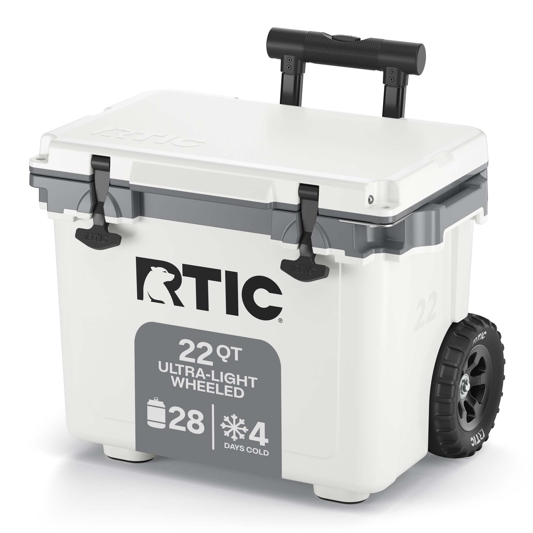 56 ゆきそら RTIC 52 QT Wheeled Hard-Sided Ice Chest Cooler, Ultra-Light, Fits