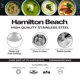thumbnail image 2 of Sartén Hamilton Beach de acero inoxidable de 2 litros con tapa de vidrio, 2 of 6