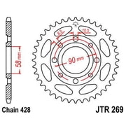 Front & Rear Sproket Kit for DAELIM VC125-80 Kmh Version-Germany 96-97 JT Sprockets