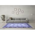 thumbnail image 3 of Ahgly Company Indoor Rectangle Oriental Blue Traditional Area Rugs, 3' x 5', 3 of 4