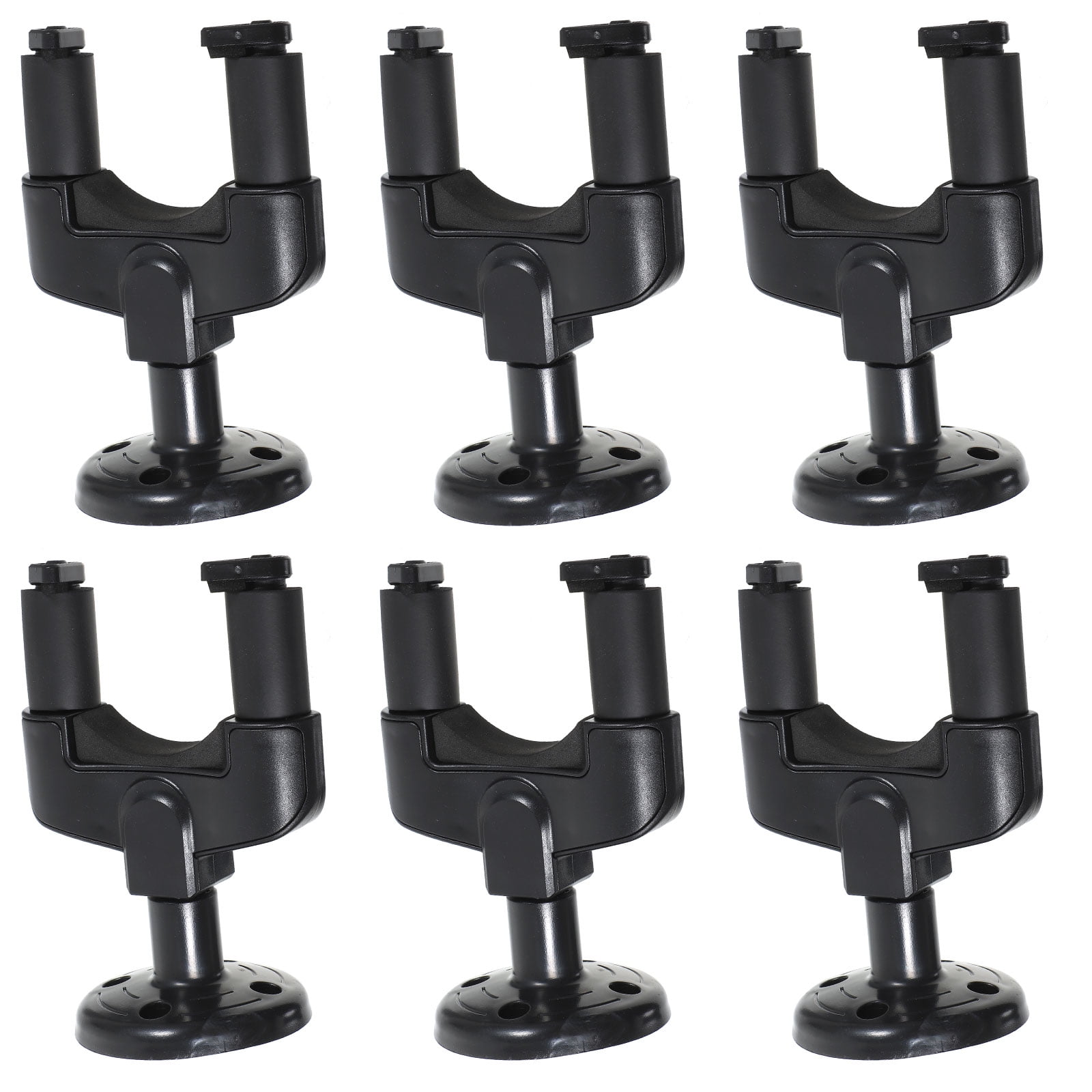 STRANDCHIC 6- Mounted Guitar and Bass Display Brackets Holder for Secure Musical Instrument Storage