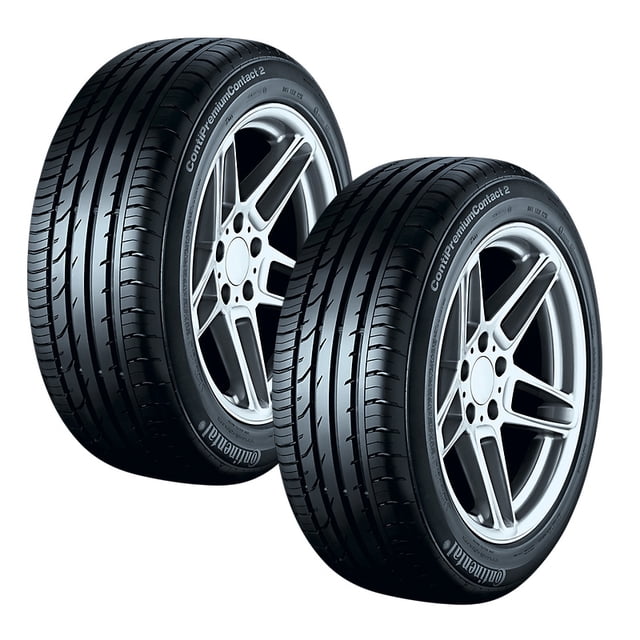 PAQUETE DE 2 Llanta 215/55 R18 Continental CONTIPREMIUM CONTACT 2