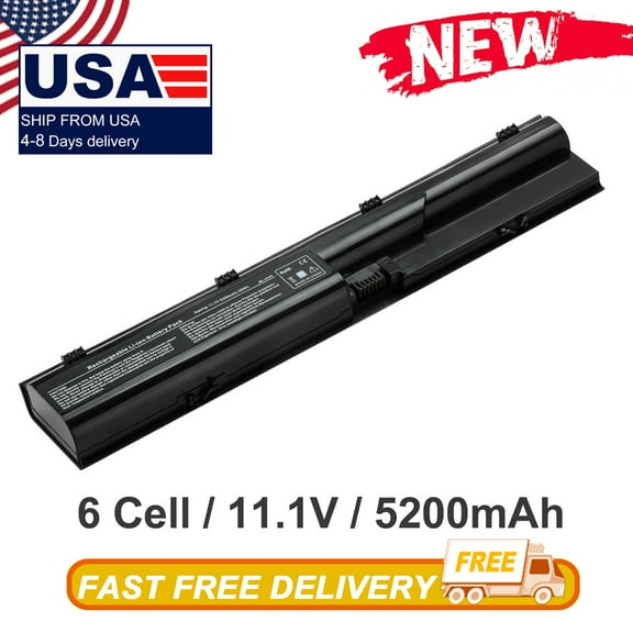Battery for HP ProBook 4330s 4331s 4430s 4431s 4435s 4440s 4441s 4446s 4530s