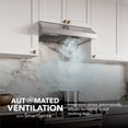 thumbnail image 3 of Broan-NuTone 36" Under Cabinet Rangehood, ENERGY STAR, 490 Max Blower CFM, Stainless Steel, 3 of 6