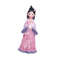 thumbnail image 4 of Chinese Girls Doll Ancient Resin Figurine Mini Hanfu Style Unique Decor for Bedroom Bookshelf Office, 4 of 9