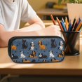 thumbnail image 6 of DISNIMO Backpack with Lunch Box, Set of 3, Cartoon Dachshund Paw Printed 17 Inch School Backpack with Pencil Case, Elementary Middle SchoolBag Bookbag, Back to School Gifts, 6 of 7