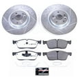 thumbnail image 3 of PowerStop Front Z36 Truck & Tow Carbon-Fiber Ceramic Brake Pad and Drilled and Slotted Rotor Kit Fits: JAGUAR Select Models K8107-36, 3 of 9