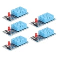 thumbnail image 4 of Humidity Module, Temperature Humidity Sensor Anti Interference Single Wiring  For Aquarium For Medicine Storage Room Adapter Plate With Lamp And  Wire, 4 of 8