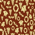 thumbnail image 1 of Ahgly Company Machine Washable Indoor Square Transitional Orange Area Rugs, 7' Square, 1 of 7