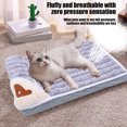 thumbnail image 5 of Heavy Duty Corduroy Dog Kennel for Large Dogs 50-90 lbs - Removable Washable Winter Warm Dog Bed with Non-Slip Base, Stain Resistant Indoor Outdoor Use, 5 of 6
