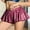 Wine, variant on Shorts for Women Leather Oversized Pleated Booty Shorts Pants Club Wear (Coffee XXL)
