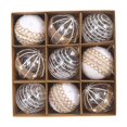 thumbnail image 4 of 9 bolas navideñas decorativas para árbol de Navidad, surtido Estilo B, 4 of 9