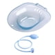 thumbnail image 3 of Asiento de inodoro con bidé para mujer, lavabo, lavabo profundo para baño, para hotel y viajes. azul un, 3 of 9