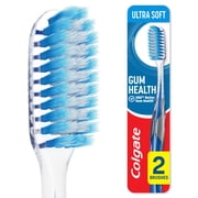 (3 pack) Colgate Gum Health Toothbrush, Ultra Soft, 2 Pack