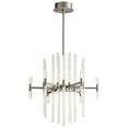 thumbnail image 2 of Oxygen Lighting - Miro - 26 Inch 77.7W 37 LED Chandelier-Aged Brass Finish, 2 of 2