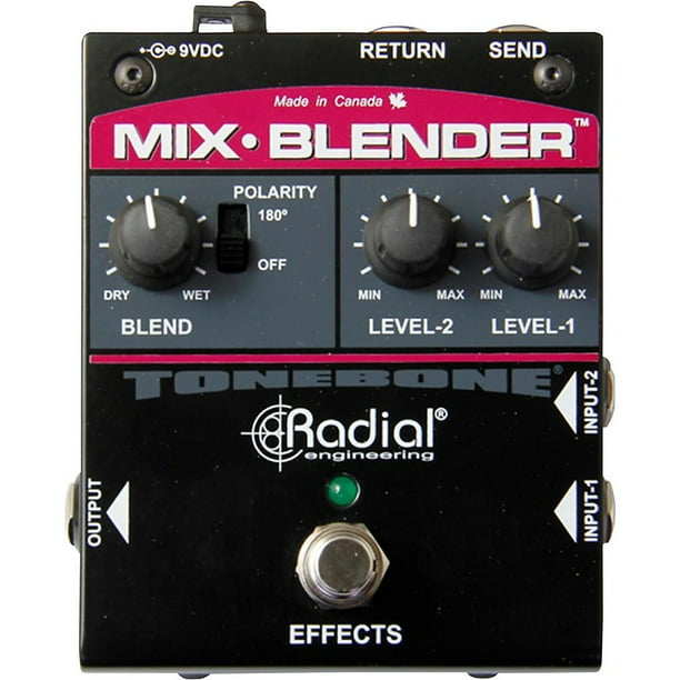 Radial Engineering MixBlender Dual Input Guitar With Effect Loop Pedal