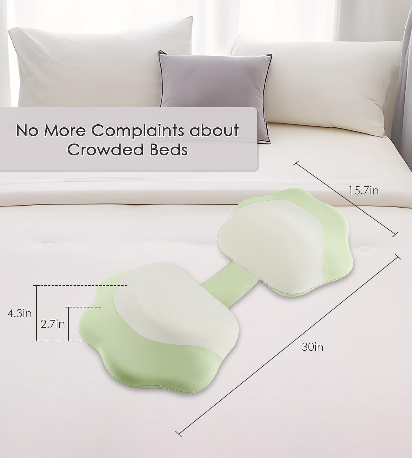 Memory Foam Pregnancy Pillows for Sleeping, Side Sleeper Maternity Pillow Support for Back Belly HIPS, Adjustable Wedge Pillow for Pregnant Women, Side Sleeping Pregnant Pillows with Pillowcase