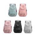 thumbnail image 2 of Waterproof Nylon Backpack for Teenagers Large Capacity Bagpack Student Travel Rucksack Girls Multifunctional School Bag Sac à dos scolaire, 2 of 6