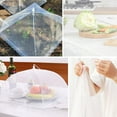 thumbnail image 6 of Gimgong Food Covers for Outside & Fly Net Tent, 4-Pack Mosquito-Proof Reusable Mesh with Pop-Up Design for Summer BBQ, Camping Picnic & Fruit Bowls, 14-Inch, 6 of 8