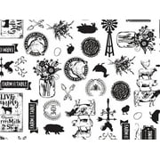 240 Pack, Farmhouse Favorites Tissue Paper 20 x 30" Sheet Pack for DIY, Gift Wrapping, Birthday Parties and Events, Made In USA