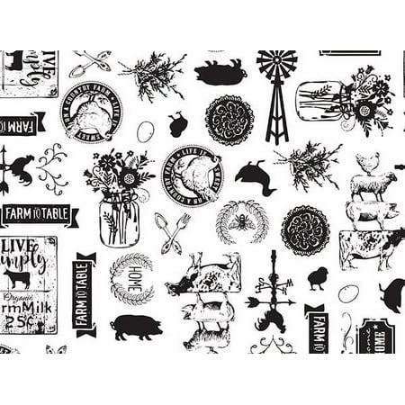 240 Pack, Farmhouse Favorites Tissue Paper 20 x 30" Sheet Pack for DIY, Gift Wrapping, Birthday Parties and Events, Made In USA