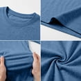 thumbnail image 5 of Guluxicc Gym Shirts for Men Classic Fit Solid Long Sleeve Workout Shirts Summer Athletic Shirts, 5 of 5