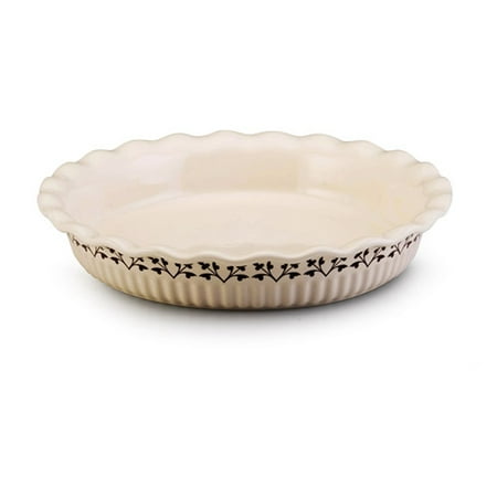 Paula Deen 9in Pie Plate Stoneware