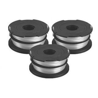 Black and Decker (3 Pack) DF-080 Dual-Line Replacement Spools # DF-080-3PK