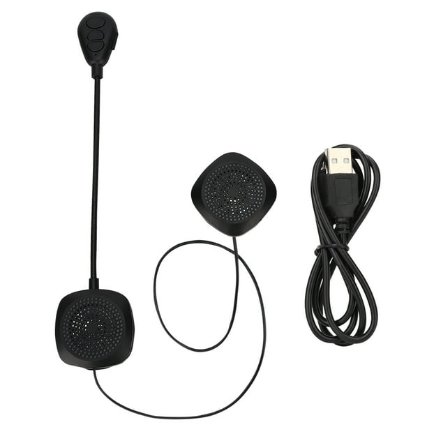 MH05 Auriculares estéreo e impermeables para casco de motocicleta Bluetooth 5.0 para respuesta automática