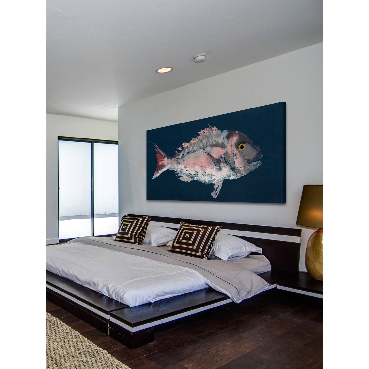 Marmont Hill 'Red Porgy' Painting Print on Wrapped Canvas