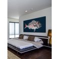 thumbnail image 3 of Marmont Hill 'Red Porgy' Painting Print on Wrapped Canvas, 3 of 7