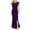 Purple(Trending), variant on Mingw Womens Maxi Dresses Cap Sleeve Long High Side Slit Casual Dresses Loose Plain Elegant Flowy Wedding Guest Dress ,S,Black