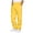 Yellow, variant on LIWENLI Men's Heavyweight Sweatpants Fleece Lined Open Bottom Pockets Athletic Joggers Casual Pants (Pink,XXXL)