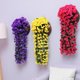 thumbnail image 2 of Flower Hanging Violet Artificial Flower Party Decoration Simulation Valentine's Day Wedding Wall Hanging Fake Home Decor, 2 of 5