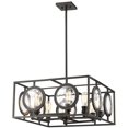 thumbnail image 1 of Z-Lite Port 25.75" 8 Light Pendant in Olde Bronze, 1 of 1