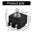 thumbnail image 4 of Angle Grinder Switch Push Button 100mm /4\\\" 250 (V) 2Pcs 6 (A) Accessories Magnum Sander High Quality Material, 4 of 9