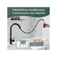 thumbnail image 4 of APPASO Pull Down Kitchen Faucet with Sprayer Stainless Steel - Single Handle Commercial High Arc Pull Out Spray Head Kitchen Sink Faucets with Deck Pl, 4 of 4