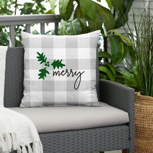 Sunbrella outdoor christmas pillows sale