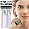 thumbnail image 2 of Small Ultra-thin Straight Foundation Brush Mask Brush Flat Traceless Brush Powder-free And, 2 of 8