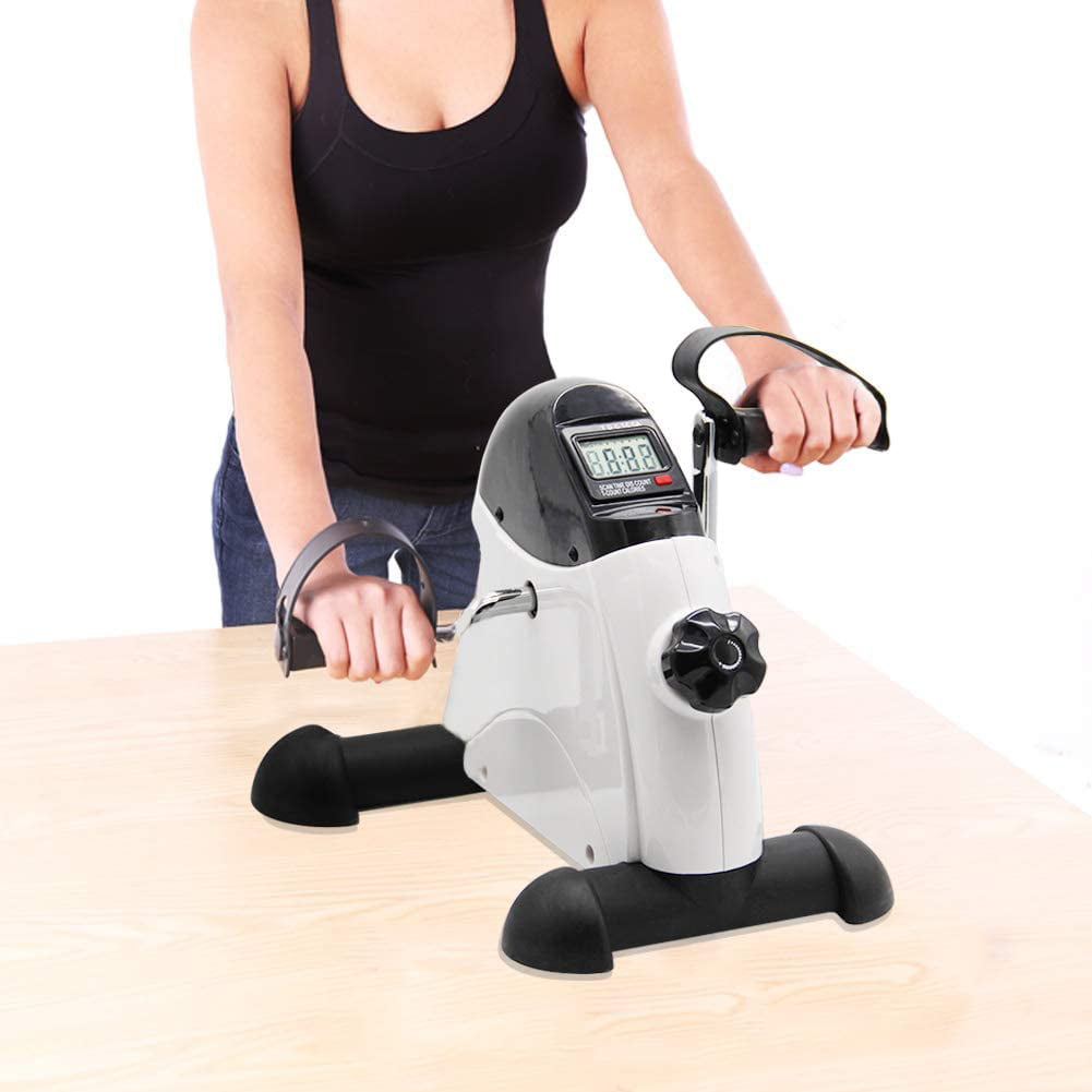 Mini Exercise Peddler ... Details about   Hausse Portable Exercise Pedal Bike for Legs and Arms 