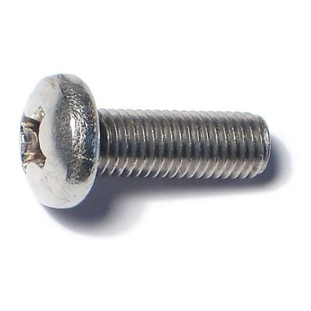

1/4 -28 x 3/4 18-8 Stainless Steel Fine Thread Phillips Pan Head Machine Screws