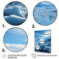 thumbnail image 3 of Designart "Glacier Arctic Dream " Landscape & Nature Floater Framed Canvas Print, 3 of 7