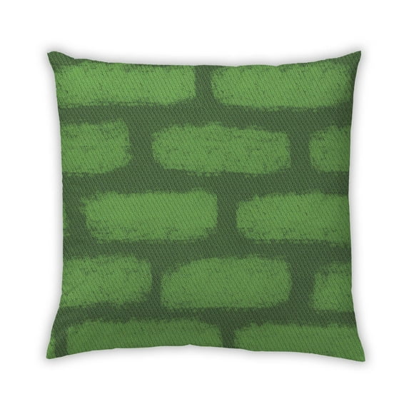 Ahgly Company Outdoor Square Contemporary Throw Pillow, 18 inch by 18 inch