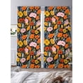 thumbnail image 3 of Watercolor Poppy Sheer Curtains 84 Inch Length 2 Panels Set Window Treatments, Spring Floral Daisy Tulips Botanical Vintage Rod Pocket Semi Curtains for Living Room/Bedroom/Kitchen, 104"W x 84"L, 3 of 7
